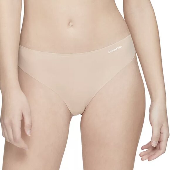Calvin Klein Other - Calvin Klein Women's Invisibles Thong in Caramel S NWT